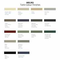 Melro: Round Rainwater Tank (500L)