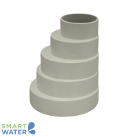 PVC Storm Water Stepped Downpipe Adaptor (90-40mm)